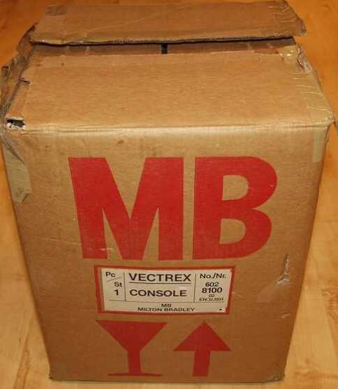 MB Vectrex Shipping Box
